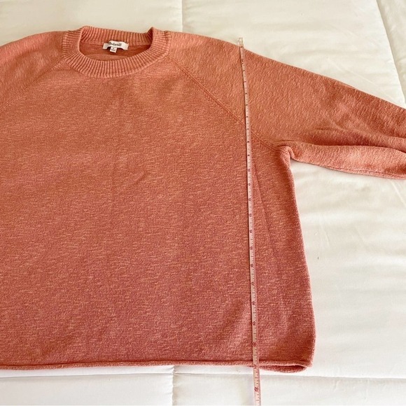 Madewell Rose Dust Telluride Crewneck Pullover Sweater Size Small - Picture 11 of 13